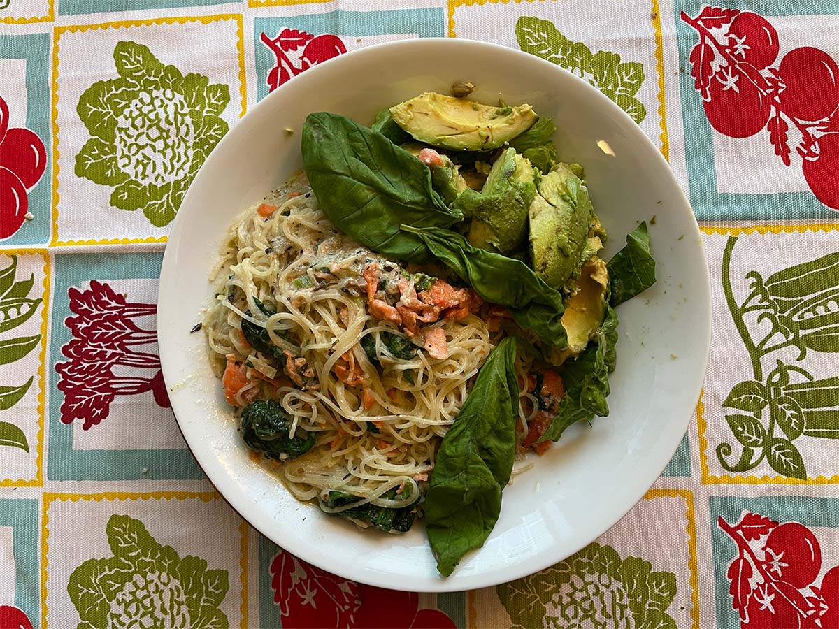 Smoked Salmon Pasta